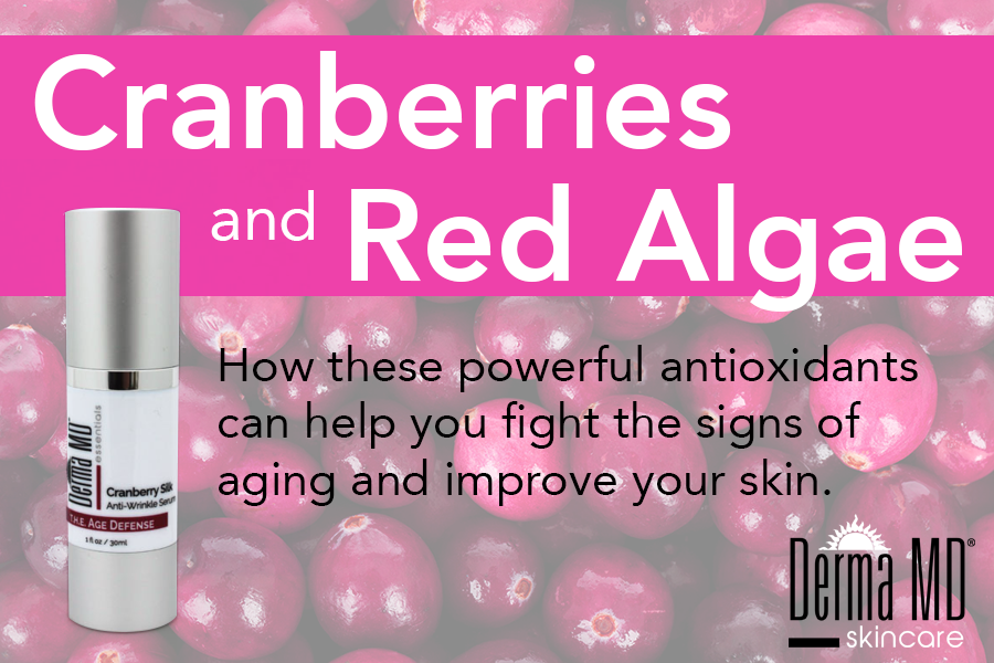 Cranberries & Red Algae: How these Powerful Antioxidants Can Help Fight the Signs of Aging