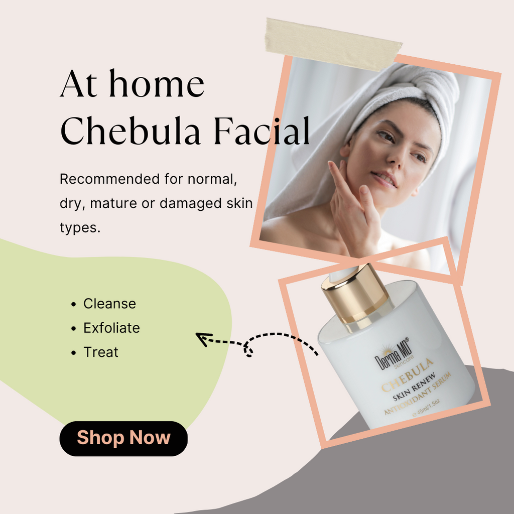 Chebula at home Facial