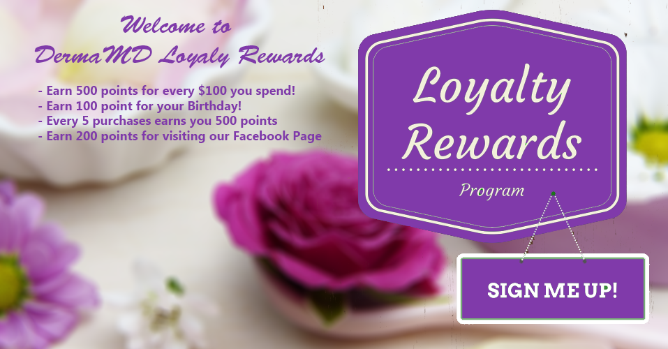 Welcome to the Derma MD Loyalty Rewards