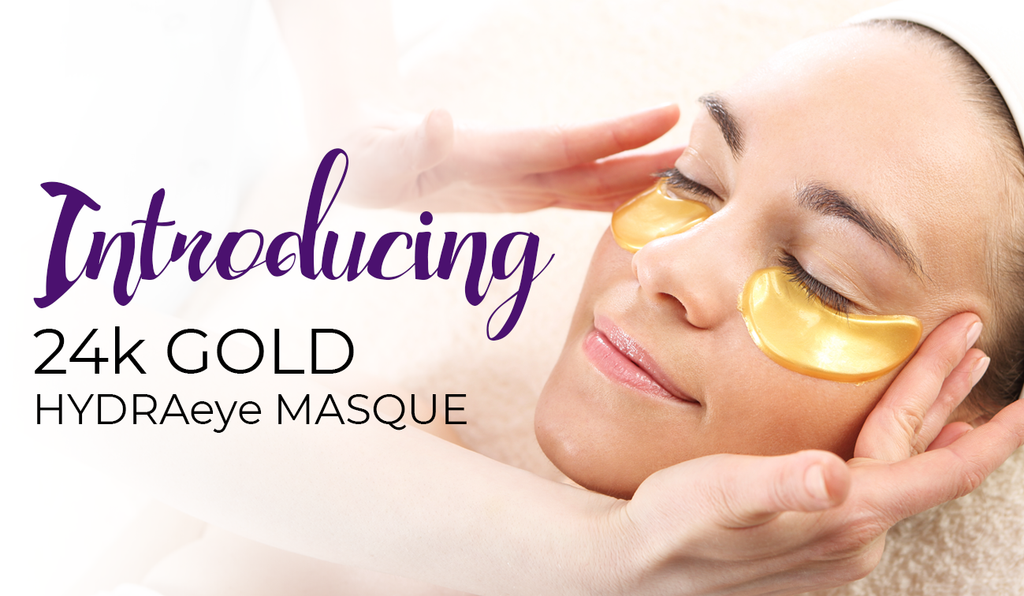 INTRODUCING NEW DERMA MD – 24k GOLD HYDRAeye MASQUE